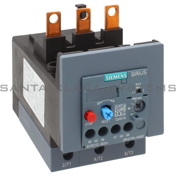Siemens 3RU2146-4MB0 Overload Relay | Sirius | 3RU2146-4MB0 Product Image