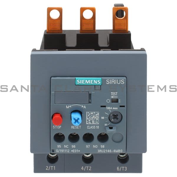 Siemens 3RU2146-4MB0 Overload Relay | Sirius | 3RU2146-4MB0 Product Image