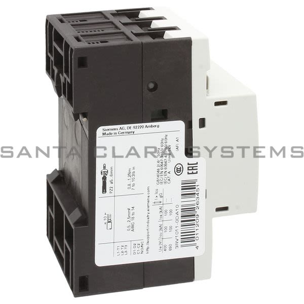 Siemens 3RV1011-0DA10 Motor Starter Protector | Sirius | 3RV1011-0DA10 Product Image