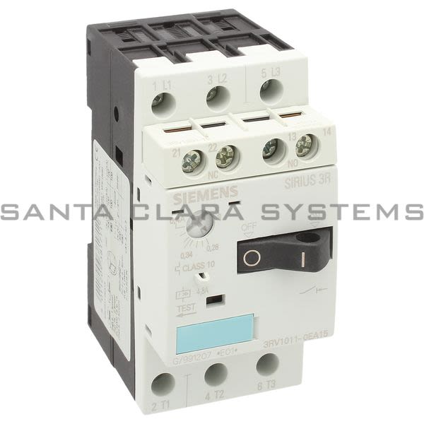 Siemens 3RV1011-0EA15 Motor Starter Protector Product Image