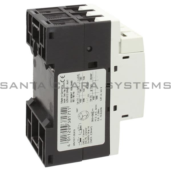 Siemens 3RV1011-0EA15 Motor Starter Protector Product Image