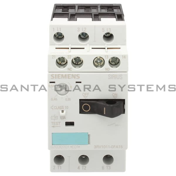 Siemens 3RV1011-0FA15 Control Product Image