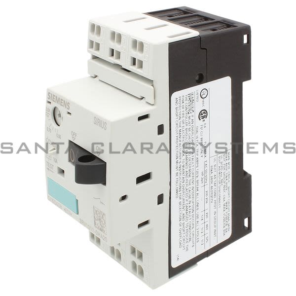3RV10110HA20 Siemens Motor Starter Protector Santa Clara Systems
