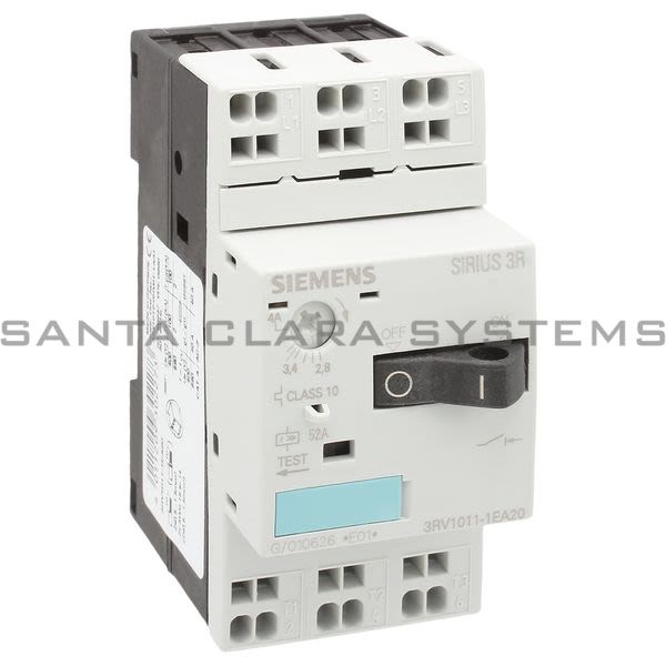 Siemens 3RV1011-1EA20 Motor Starter Protector | Sirius | 3RV1011-1EA20 Product Image