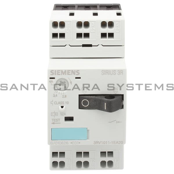 Siemens 3RV1011-1EA20 Motor Starter Protector | Sirius | 3RV1011-1EA20 Product Image