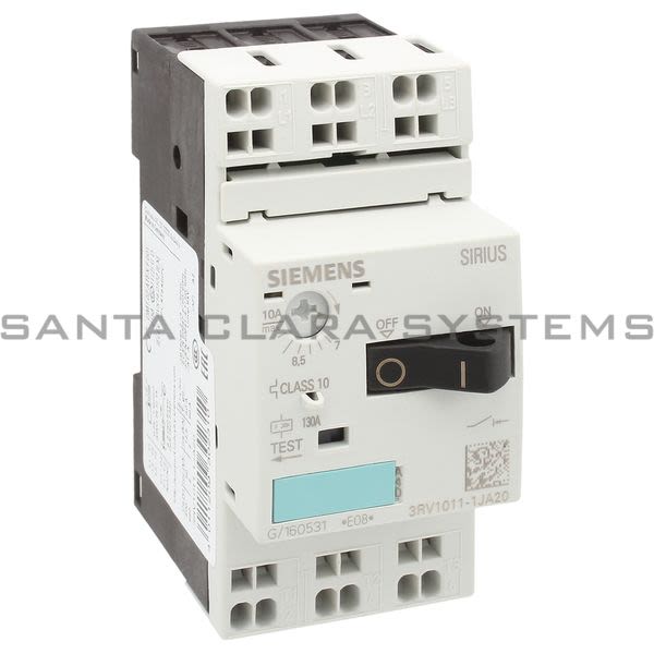 Siemens 3RV1011-1JA20 Motor Starter Protector | Sirius | 3RV1011-1JA20 Product Image