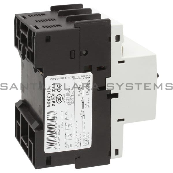Siemens 3RV1021-0AA10 Motor Starter Protector | Sirius | 3RV1021-0AA10 Product Image