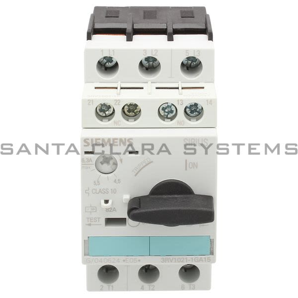 Siemens 3RV1 021-1GA15  Motor Starter Protector Product Image