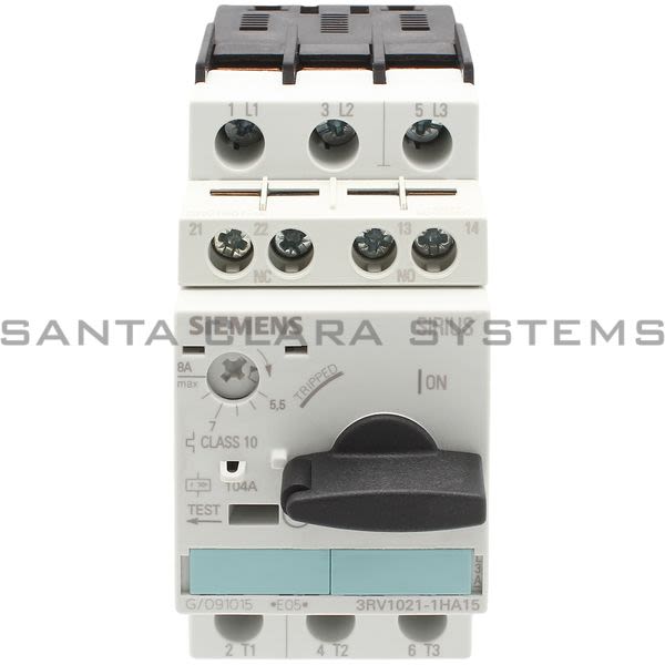 Siemens 3RV1 021-1HA15  Motor Starter Protector Product Image
