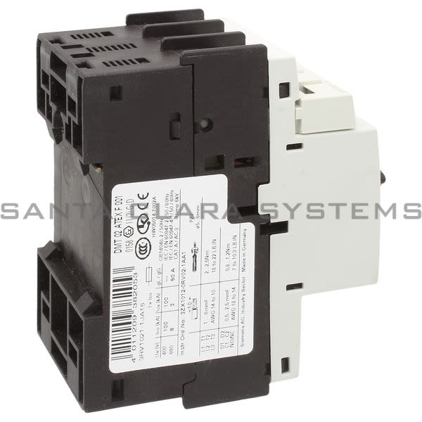 Siemens 3RV1 021-1JA15  Motor Starter Protector Product Image