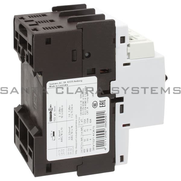 Siemens 3RV1021-4CA15 Motor Starter Protector Product Image