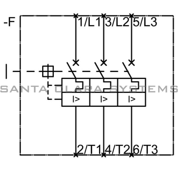 Siemens 3RV1031-4HB10 Motor Starter Protector | Sirius | 3RV1031-4HB10 Product Image