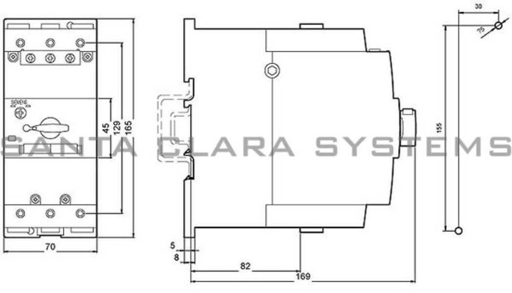 Siemens 3RV1041-4JA15 Control Product Image