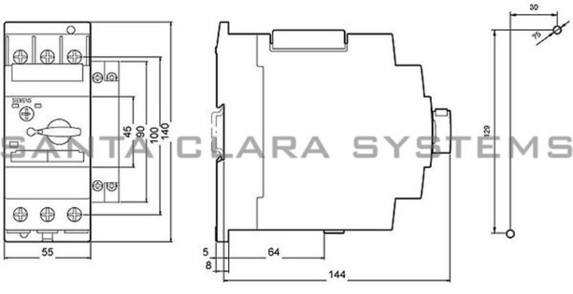 Siemens 3RV1131-4BA10 Control Product Image