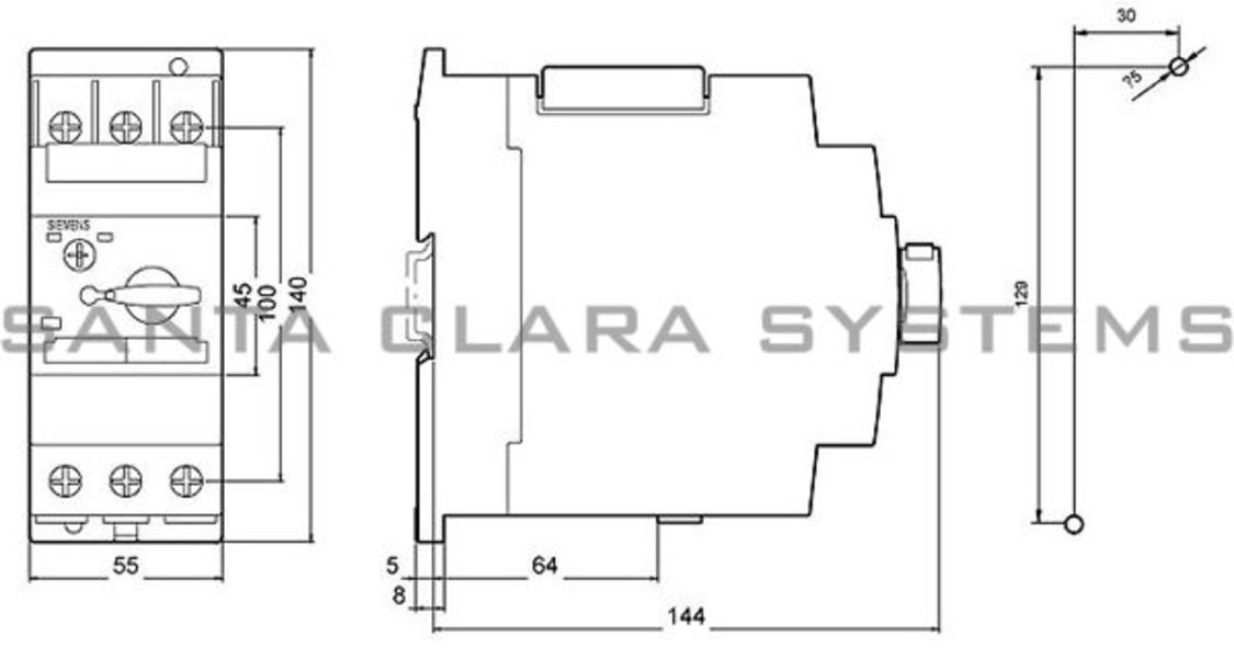 Siemens 3RV1331-4GC10 Control Product Image