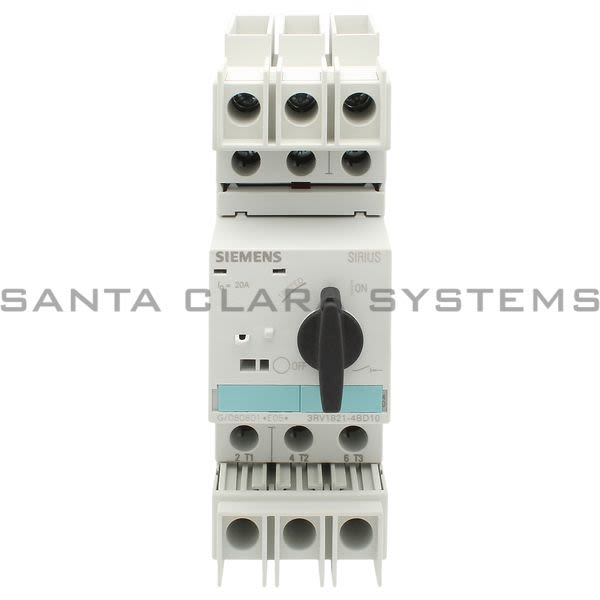 Siemens 3RV1821-4BD10 Motor Starter Protector Product Image