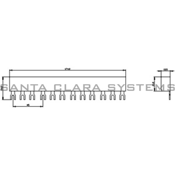 Siemens 3RV1915-1CB Bus Bar Product Image