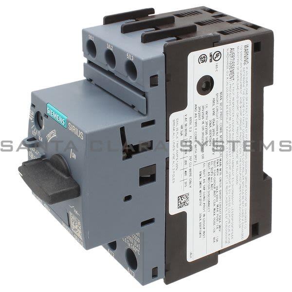 Siemens 3RV2011-0BA10 Motor Starter Protector | Sirius | 3RV2011-0BA10 Product Image