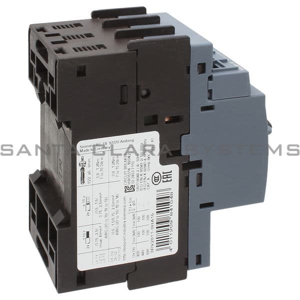 Siemens 3RV2011-0HA15 Motor Starter Protector | Sirius | 3RV2011-0HA15 Product Image