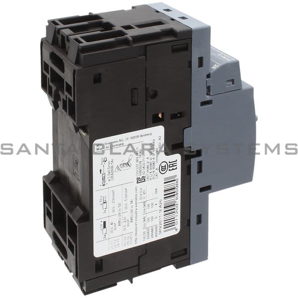 Siemens 3RV2011-1EA25 Motor Starter Protector Product Image