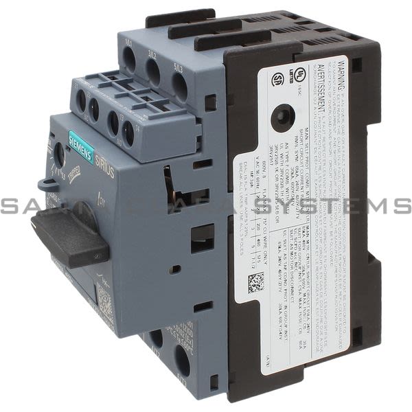 Siemens 3RV2011-1HA15 Motor Starter Protector | Sirius | 3RV2011-1HA15 Product Image