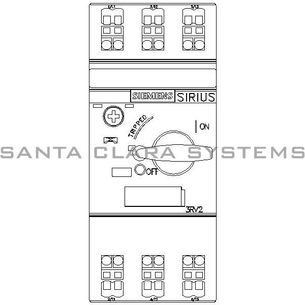 Siemens 3RV2011-1KA20 Motor Starter Protector | Sirius | 3RV2011-1KA20 Product Image