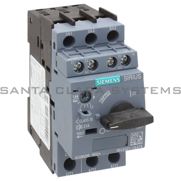 Siemens 3RV2021-1AA15 Motor Starter Protector | 3RV2021-1AA15 Product Image