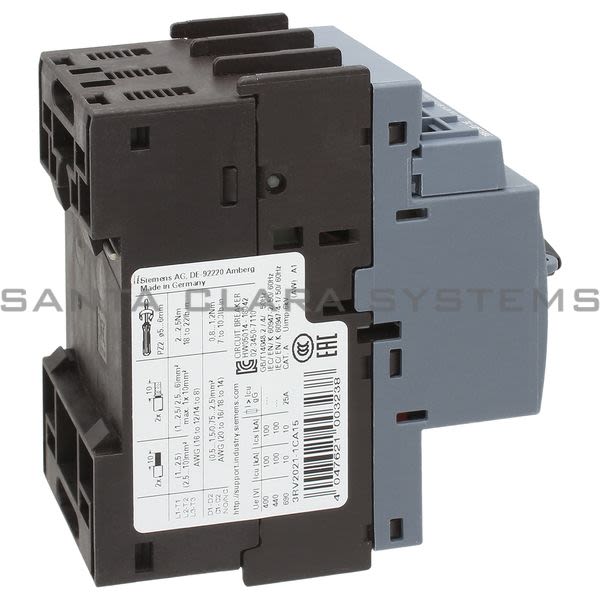 Siemens 3RV2021-1CA15 Motor Starter Protector | Sirius | 3RV2021-1CA15 Product Image