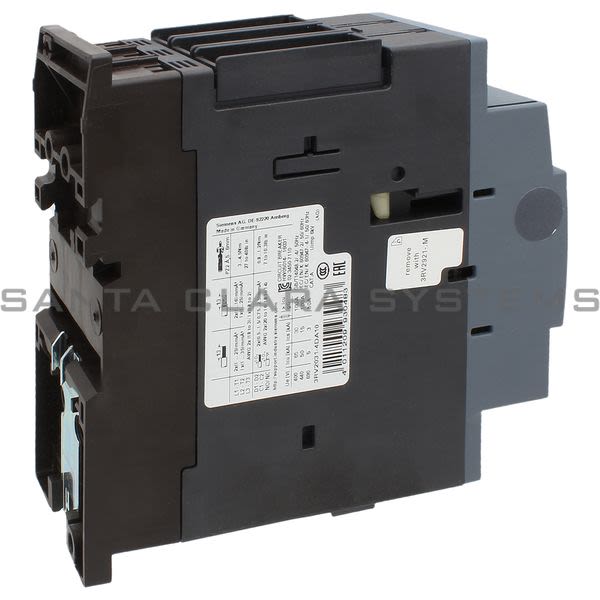 Siemens 3RV2031-4DA10 Motor Starter Protector | Sirius | 3RV2031-4DA10 Product Image