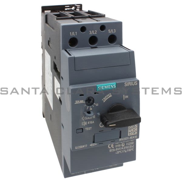 3RV2031-4EA10 Siemens In stock and ready to ship - Santa Clara Systems