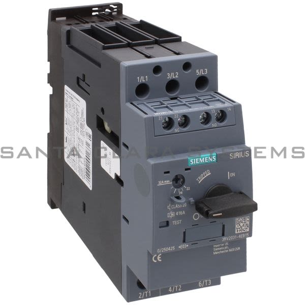 Siemens 3RV2031-4EB15 Motor Starter Protector | Sirius | 3RV2031-4EB15 Product Image