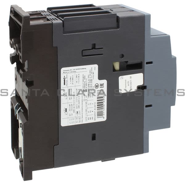 Siemens 3RV2031-4UA10 Motor Starter Protector | Sirius | 3RV2031-4UA10 Product Image
