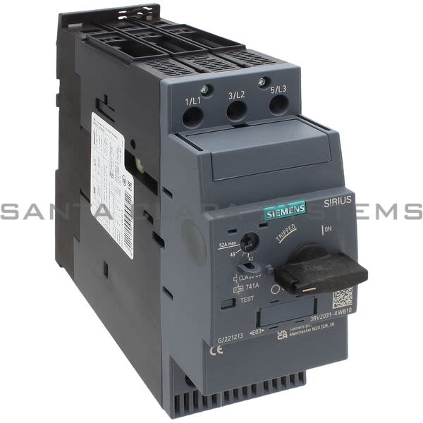 Siemens 3RV2031-4WB10 Motor Starter Protector | Sirius | 3RV2031-4WB10 Product Image