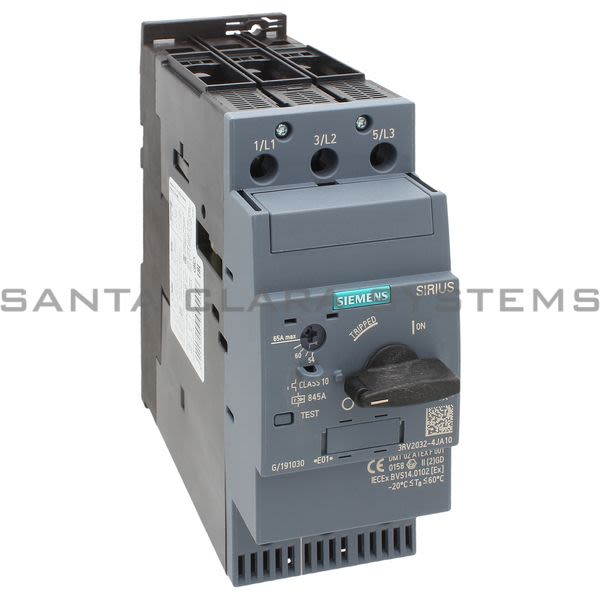 Siemens 3RV2032-4JA10 Motor Starter Protector | Sirius | 3RV2032-4JA10 Product Image