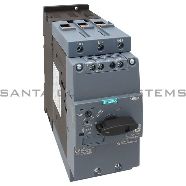 Siemens 3RV2041-4FA15 Motor Starter Protector | Sirius | 3RV2041-4FA15 Product Image