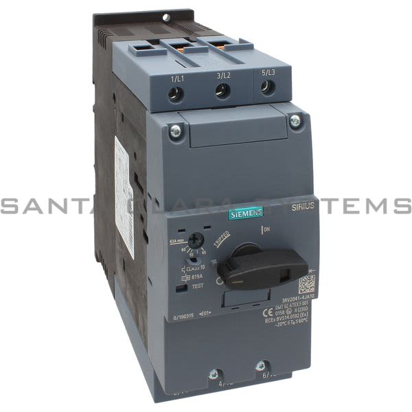 Siemens 3RV2041-4JA10 Motor Starter Protector | Sirius | 3RV2041-4JA10 Product Image