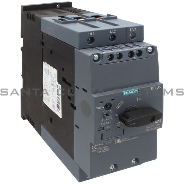 Siemens 3RV2041-4KA15 Motor Starter Protector | Sirius | 3RV2041-4KA15 Product Image