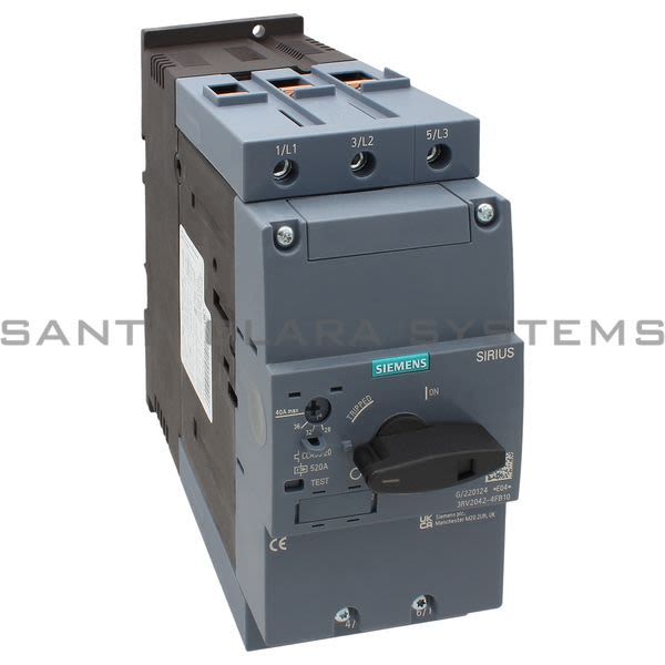 Siemens 3RV2042-4FB10 Motor Starter Protector | Sirius | 3RV2042-4FB10 Product Image