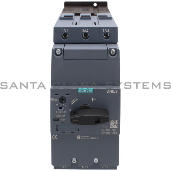 Siemens 3RV2042-4HB10 Motor Starter Protector | Sirius | 3RV2042-4HB10 Product Image