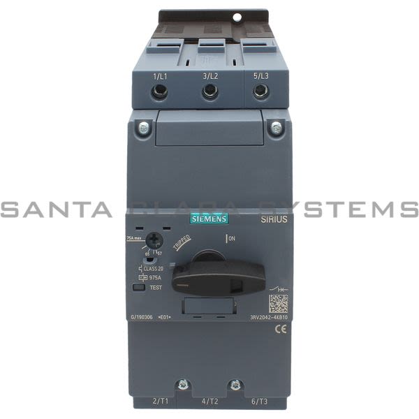 Siemens 3RV2042-4KB10 Motor Starter Protector | Sirius | 3RV2042-4KB10 Product Image