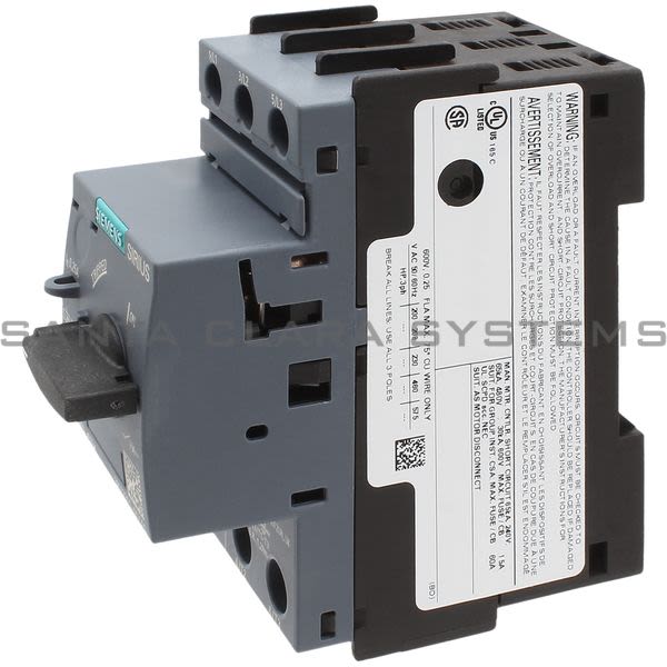 Siemens 3RV2311-0CC10 Motor Starter Protector Product Image