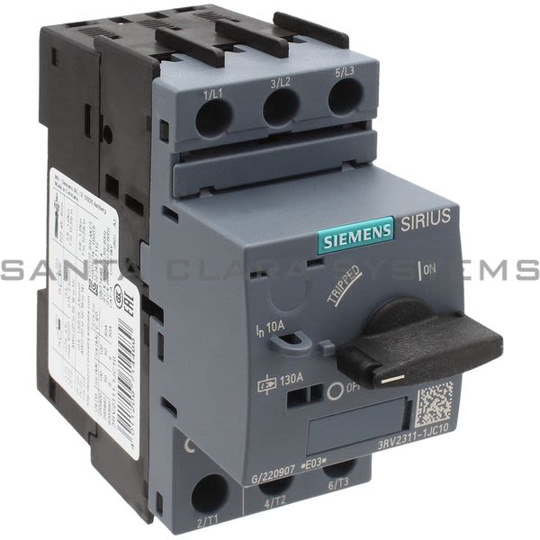 Siemens 3RV2311-1JC10 Motor Starter Protector | Sirius | 3RV2311-1JC10 Product Image
