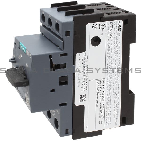 Siemens 3RV2311-1JC10 Motor Starter Protector | Sirius | 3RV2311-1JC10 Product Image