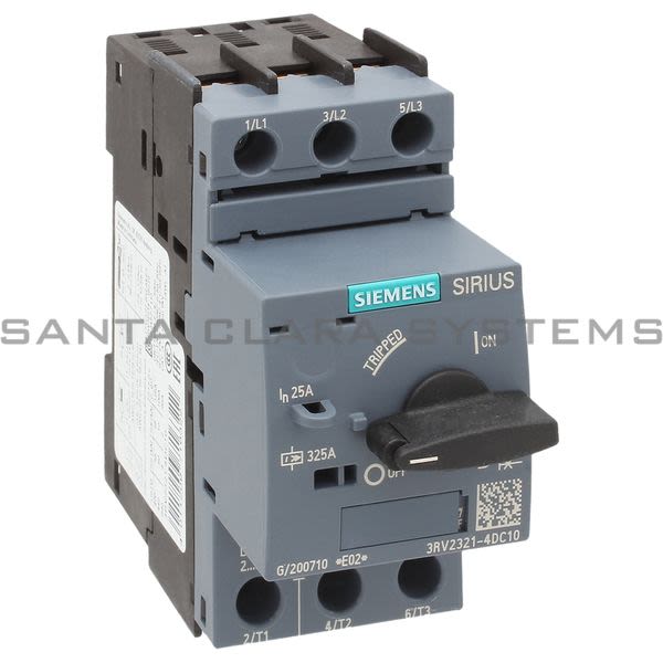 Siemens 3RV2321-4DC10 Motor Starter Protector | 3RV2321-4DC10 Product Image