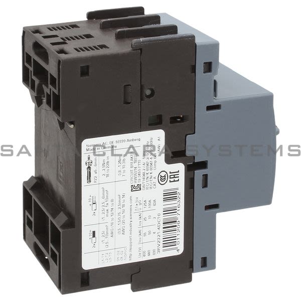 Siemens 3RV2321-4DC10 Motor Starter Protector | 3RV2321-4DC10 Product Image