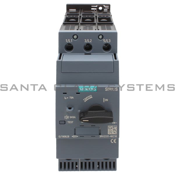 Siemens 3RV2331-4KC10 Motor Starter Protector | Sirius | 3RV2331-4KC10 Product Image