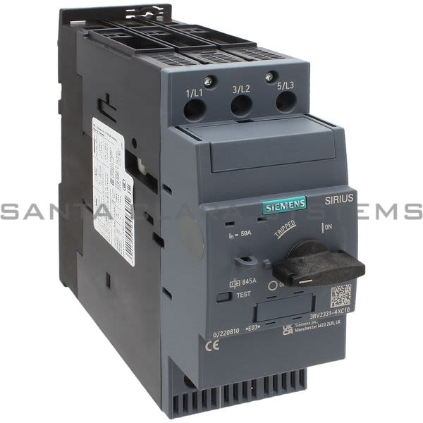 Siemens 3RV2331-4XC10 Motor Starter Protector Product Image