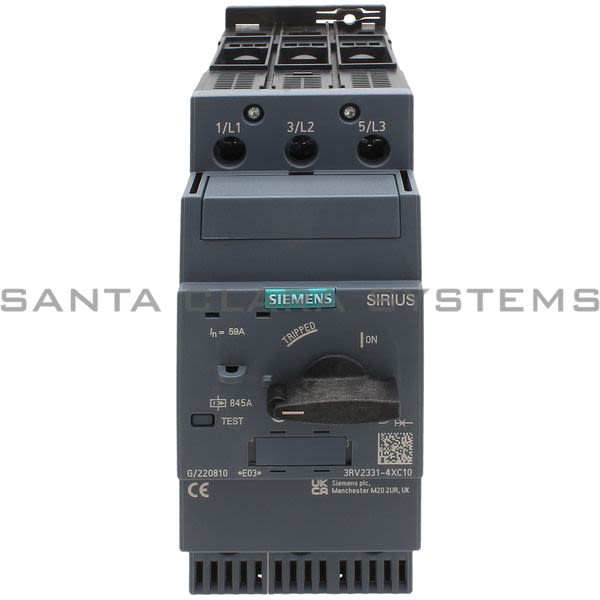 Siemens 3RV2331-4XC10 Motor Starter Protector Product Image
