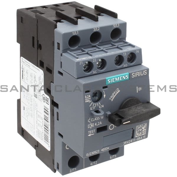 Siemens 3RV2411-0BA15 Motor Starter Protector | 3RV2411-0BA15 Product Image