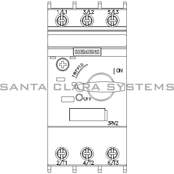 Siemens 3RV2411-1GA10 Motor Starter Protector | Sirius | 3RV2411-1GA10 Product Image
